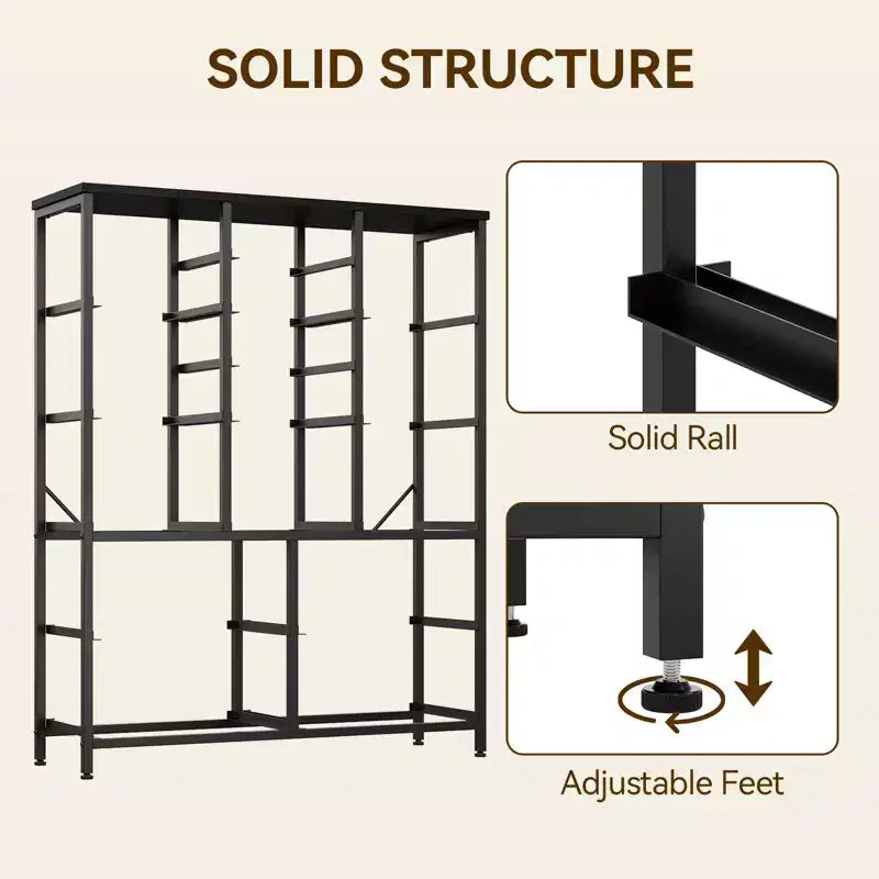 Cassettiera contenitore, cassettiera in tessuto, organizer alto a 15 cassetti con piano in legno e struttura in metallo per camera da letto, soggiorno, corridoio, ingresso