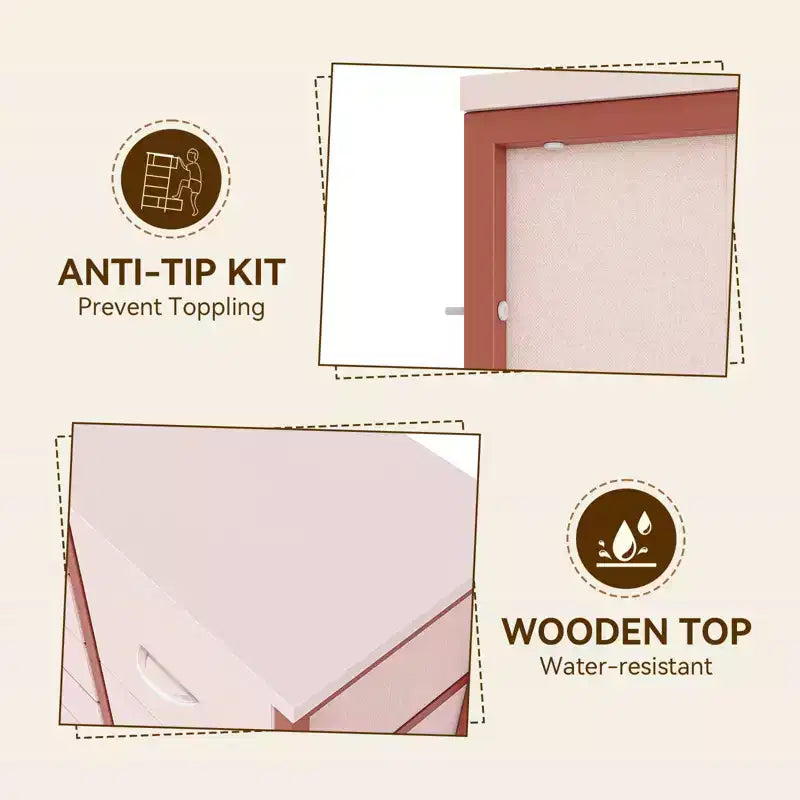 Cassettiera contenitore, cassettiera in tessuto, organizer alto a 15 cassetti con piano in legno e struttura in metallo per camera da letto, soggiorno, corridoio, ingresso