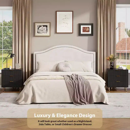 Comò a 3 cassetti per camera da letto, comodino moderno scanalato, cassettiera, organizer in legno, tavolino per soggiorno, corridoio