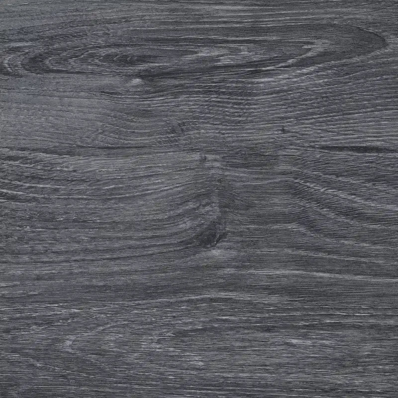 Tavolo da pranzo moderno con piano in legno massello e base in metallo