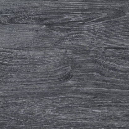 Tavolo da pranzo moderno con piano in legno massello e base in metallo