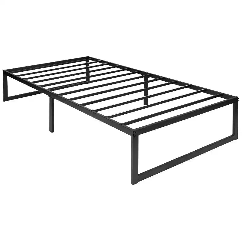 Base per letto a piattaforma da 14" con materasso a molle insacchettate da 12"