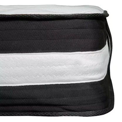 Base per letto a piattaforma da 14" con materasso a molle insacchettate da 12"